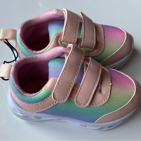 Swiggles Shoes Youth Tennis Shoes Size 6 Rainbow And Pink Poshmark